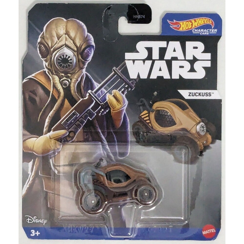 Hot Wheels Character Cars Disney Star Wars Zuckuss 2023 New